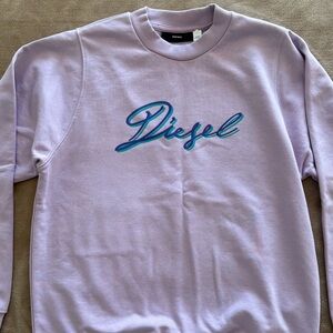 Beautiful lilac Diesel hoodie.